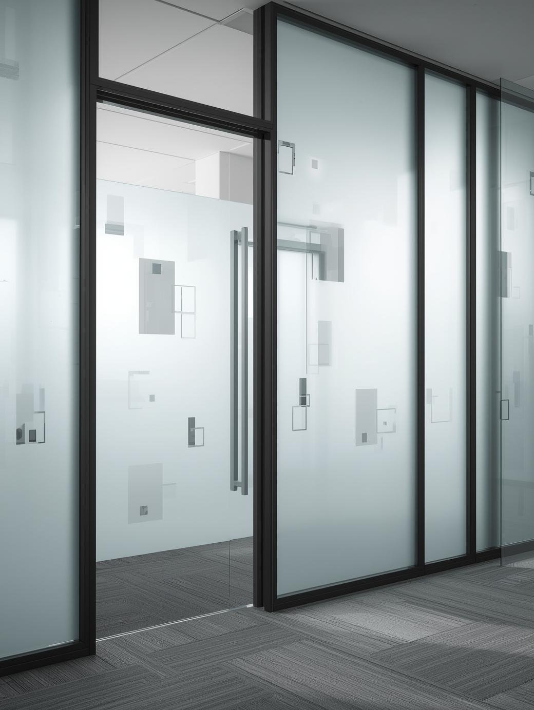 Frosted Glass Borders and Accents