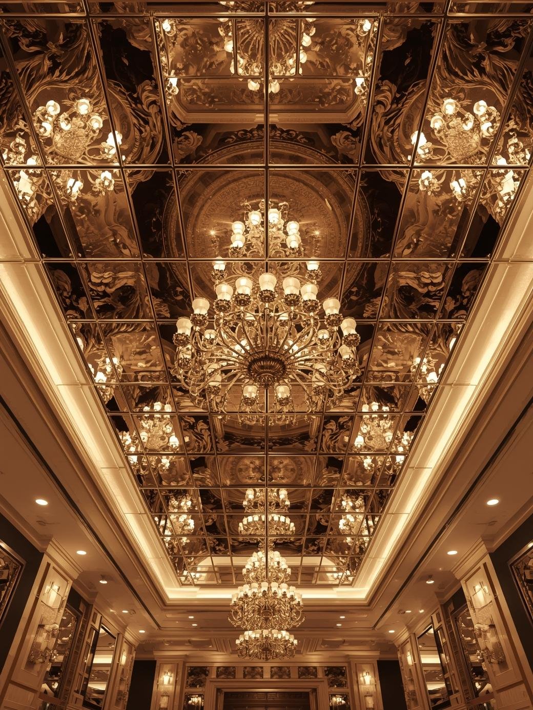 Ceiling Mirror Cladding