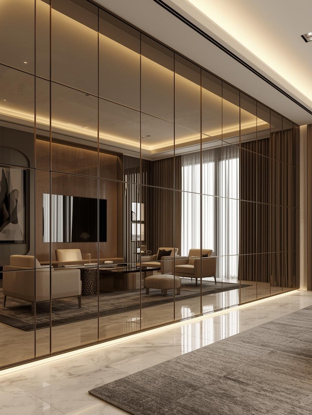 Wall Mirror Cladding
