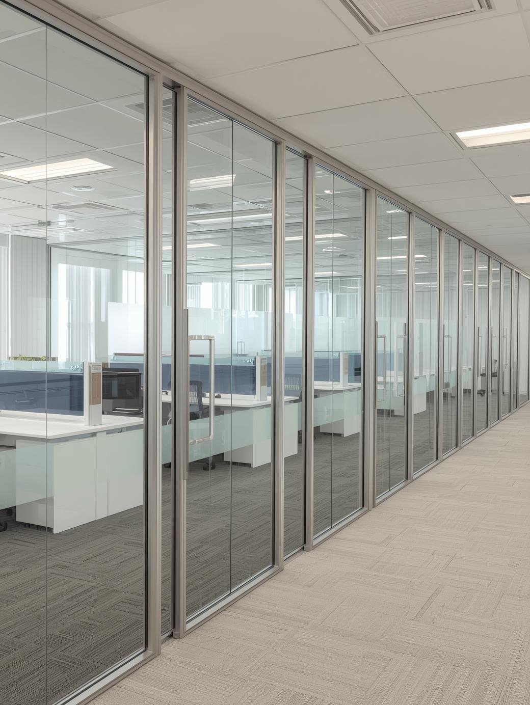 Framed Glass Partitions