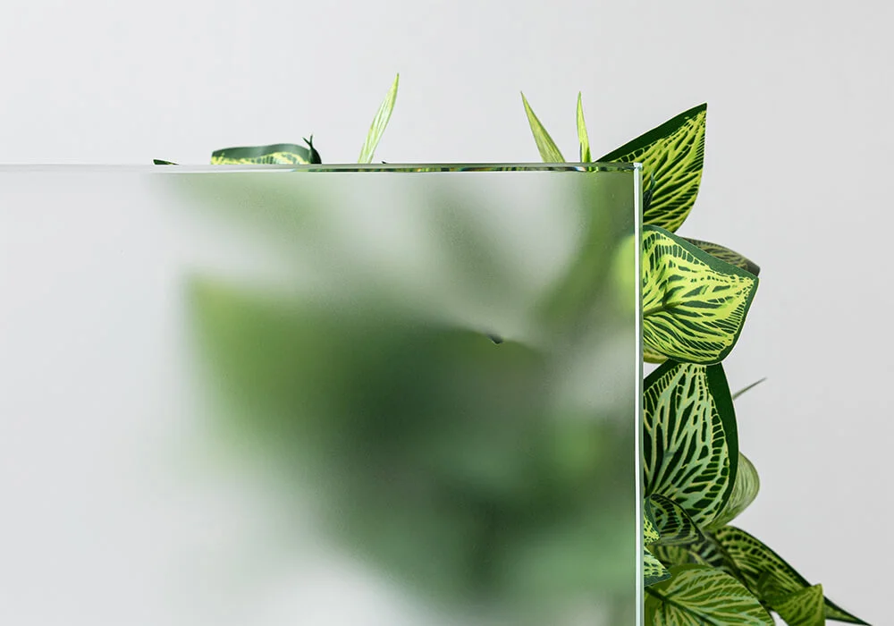 Acid Etched Glass