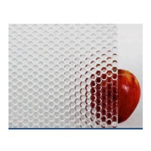 Extra Clear Pearl (Honey Comb) Pattern Glass glass product - Crystal Vista Dubai