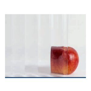 Ultra Clear Reeded Glass with Rainbow 2 Design glass product - Crystal Vista Dubai