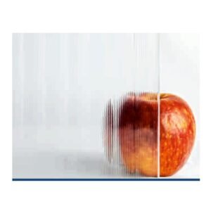 Ultra Clear Reeded Glass with Minotti Design glass product - Crystal Vista Dubai