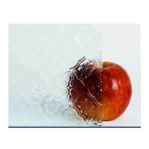 Clear Patterned Glass (Bazoubandi) glass product - Crystal Vista Dubai