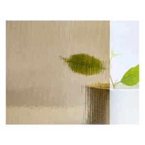 Bronze Glass with Neyriz Pattern glass product - Crystal Vista Dubai