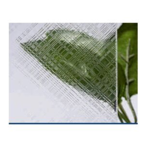 Euro Bronze Acid Etched Glass (Quadrile) glass product - Crystal Vista Dubai