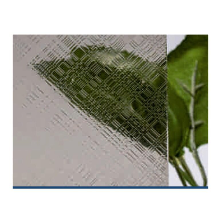 Euro Grey Acid Etched Glass (Quadrile) glass product - Crystal Vista Dubai