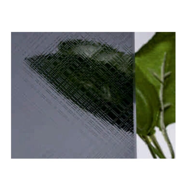 Ultra Clear Acid Etched Glass (Quadrile) glass product - Crystal Vista Dubai
