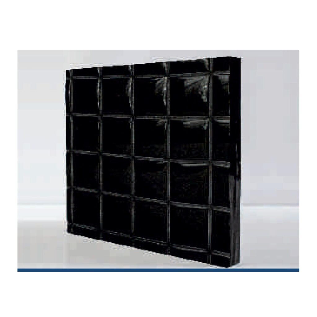 Fused Tinted Black Glass (Temperable) – RFG-BLK10-SQ